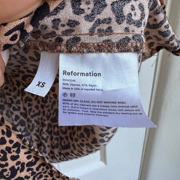 Reformation Marlowe Bengal Dress - Picture 4 of 5